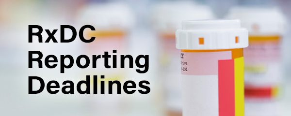 RxDC Reporting Deadlines