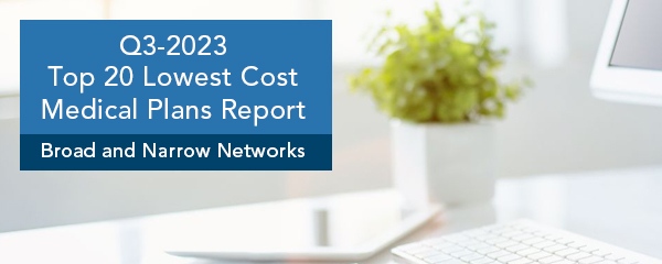 Q3-2023 Lowest Cost Medical Plans Reports