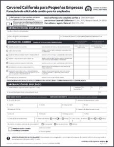 CCSB Change Request Form for Employees (Q1-Q2) - Spanish