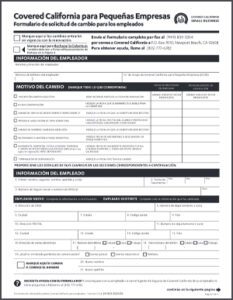 CCSB Change Request Form for Employees (Q3-Q4) Spanish